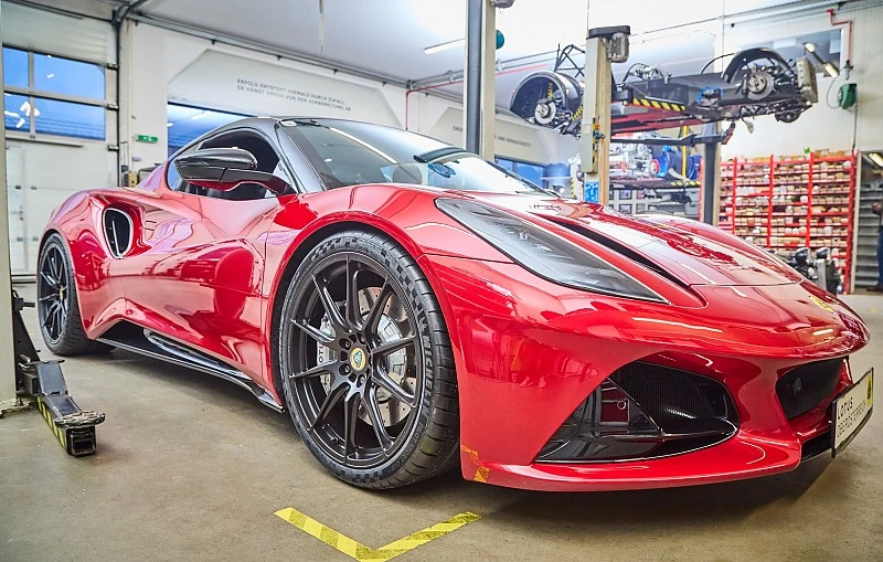 JUBU forged aluminum rims Emira (design #1) for Emira V6 | Emira I4